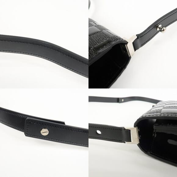 💎✨BEAUTIFUL✨💎Authentic Louis Vuitton Damier Vernis Club Shoulder Bag Noir - Picture 8 of 16